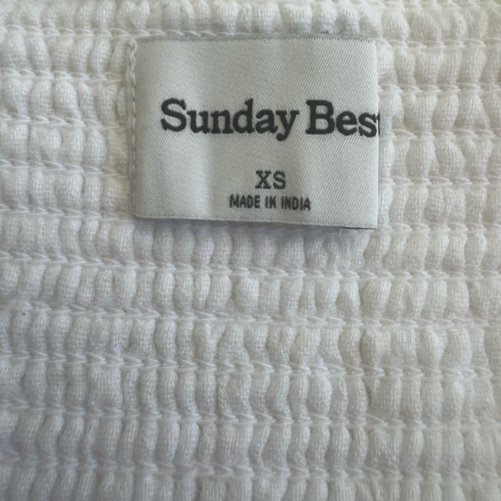 Sunday Best White Mini Dress - Picture 6 of 6